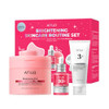 Anua Brightening Niacinamide Skincare Routine Set Niacinamide Txa Toner Pad & Serum With Ceramide Face Moisturizer Dark Spot Care & Hydration Glass Skin Set For Women Korean Skincare Kit