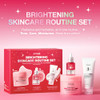 Anua Brightening Niacinamide Skincare Routine Set Niacinamide Txa Toner Pad & Serum With Ceramide Face Moisturizer Dark Spot Care & Hydration Glass Skin Set For Women Korean Skincare Kit