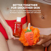 Aprilskin Carrotene Body Wash With Shower Loofah: Carrotene Ipmp Exfoliating Body Wash And Carrotene Exfoliating Shower Loofah