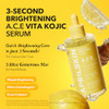 Aprilskin Vita Kojic Serum & Facial Pads Instant Luminous Glow & Dark Spot Care Perfect For 5-Min Diy Brightening Mask 3.88 Oz + 60Ct Korean Skincare