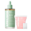 Aprilskin Mugwort Centella Serum & Facial Pads Soothe Breakouts & Redness 5-Min Diy Mask For Damaged Barrier Repair 3.88 Oz + 60Ct Korean Skincare