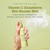 Arencia Vitamin C & Glutathione Skin Booster Mist Glow Facial Spray With Niacinamide & Hydrating Ingredients Lightweight Face Mist For Daily Refresh 100Ml / 3.38 Fl Oz