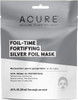 ACURE Foli-Time Fortifying Silver Mask | 100% Vegan | Traps Heat to Open Pores For Superior Serum Delivery | All Skin Types | 12 Count