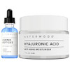Asterwood Naturals Copper Peptides Serum 1Oz + Hyaluronic Acid Moisturizer