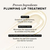 Asterwood Lip Treatment & Balm - With Volulip Hyaluronic Acid & Matrixyl 3000 - Hydrating Plumping Moisturizing Anti-Aging - Plumper Fuller Lips - For Women & Men 0.5 Fl Oz