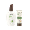 Aveeno Skincare Bundle Positively Radiant Daily Spf 15 Facial Sunscreen Moisturizer + Soy 4 Fl. Oz & Travel Size Daily Moisturizing Cream For Body Face & Hands 0.8 Oz Two Pack 2 Items