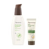 Aveeno Skincare Bundle Positively Radiant Daily Spf 30 Facial Sunscreen Moisturizer + Soy 2.3 Fl. Oz & Travel Size Daily Moisturizing Cream For Body Face & Hands 0.8 Oz Two Pack 2 Items