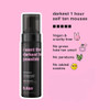 B.Tan Ultra Dark Self Tanner Mousse Bundle I Want The Darkest Tan Possible - Fast 1 Hour Express Sunless Tanning Foam Golden Bronzing Glow Face & Body No Fake Tan Smell 6.7 Fl Oz Pack Of 2