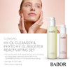 Babor Hy-Ol Cleanser & Phyto Hy-Ol Booster Reactivating Set Double Cleansing Oil Cleanser And Makeup Remover Oil Soothes And Reinvigorates Dry Skin