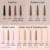 Bbia Bbia Last Auto Gel Eyeliner (13 Peanut Beige) + Ready To Wear Eye Palette (03 Dry Flower) Bundle Set