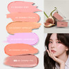 Bbia Bbia Ready To Wear Downy Cheek Cream Blush 2P Set (02 Downy Peach + 05 Downy Coral) / Blendable And Lightweight Cheek Makeup Highly Pigmented With Long Wearing Formula