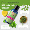 Biocare Rosemary Tea Tree + Mint Hair Strengthening Oil 4Oz - Super Growth & Moisture Essential Oils For Dry Scalp Split Ends & Hair Growth Scalp Stimulator Anti-Frizz Hair Thickening
