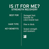 Biolage Strength Recovery Deep Treatment - Instantly Nourishes & Protects Fortifies Strands Reduces Breakage With Olive Squalane & Proteins Vegan Paraben-