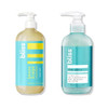 Bliss Soapy Suds Body Wash & Clear Genius Clarifying Cleanser - Gentle Hydrating And Purifying - All Skin Types - Clean Vegan Curelty- Skincare