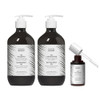 Bondiboost Hg Anti-Thinning Shampoo & Conditioner Set 500Ml + Hg Lock Drops Serum 60Ml Clinically Tested To Reduce Shedding & Promote Thicker Fuller Hair For Women & Men Vegan & Sulfate-