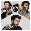 Braun Beard Trimmer Hair Clippers For Men Cordless & Rechargeable Mini Foil Shaver With Gillette Proglide Razor Black/Silver 6 Piece Set
