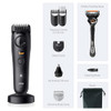 Braun Series 7 All-In-One Beard & Body Grooming Kit For Men Cordless Trimmer Hair Clippers & Shaver For Face Hair & Body With Gillette Proglide Razor Aio 7535