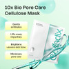 Celladix Bio Pore Care Cellulose Mask Pore Minimizing & Sebum Control Sheet Mask Removes Blackheads Dead Skin Cells & Impurities Hydrating & Radiance Boost Korean Face Mask 5 Sheets