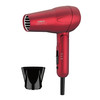 Conair Mini Pro Hair Dryer Travel Hair Dryer With Folding Handle Red