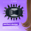 Infinitipro By Conair The Knot Dr. All-In-One Oval Dryer Brush Hair Dryer & Volumizer Hot Air Brush