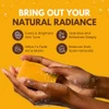 Dr. Melanin Organic Kojic Acid Turmeric Soap For Dark Spots Hyper-Pigmentation Corrector Face And Body Brightening Bar - Natural Lemongrass Cleansing Wash