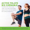Davinci Labs Active Folate B12 Chewable 60 Tablets