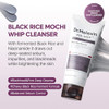 Dr.Melaxin Peel Shot Black Rice Mochi Whip Cleanser 100Ml Formulated For Blackheads Clogged Pores Excess Sebum And Dull Skin