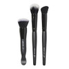 E.L.F. Putty Tools Trio Set Of 3 Face Makeup Brushes For Putty Products Helps You Easily Blend Putty Primer Blush & Bronzer Vegan & Cruelty-