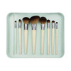 Ecotools-Cruelty Confidence In Bloom Brush Set-Cruelty Synthetic Taklon Bristles Recycled Packaging Recycled Aluminum Ferrules