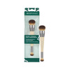 Ecotools Blend + Conceal Dual-Ended Makeup Brush Foundation & Concealer Brush For Liquid & Cream Formulas Face Makeup Brush Synthetic Bristles Vegan & Cruelty- Travel & Eco-Friendly 1 Count