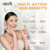 Ganskin Kojic Acid Serum Dark Spot Correcting Serum For Face & Body Skin Brightening For The Appearance Of Spots All Natural Turmeric Soap Bar With Natural