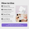 Genabelle Melacare Jelly Touch Dual Pad Radiance-Boosting & Hydrating Toner Pads With Niacinamide & Tranexamic Acid Targets Dark Spots And Hyperpigmentation 4.05 Fl Oz