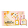 Gisou Honey Gloss Hydration Trio Wildflower Honey Hair Perfume Watermelon Sugar Lip Oil Hair Oil Shine-Boosting Set