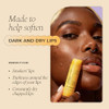 Glo Melanin All Natural Lemon And Turmeric Lip Balm - Natural Lip Balm Illuminate Your Smile Brighten & Nourish Dark Lips Effortlessly - For Smokers Lips