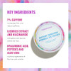 Good Molecules Caffeine Energizing Hydrogel Eye Patches - Eye Mask With Hyaluronic Acid Hydrate And Reduce Puffiness - Pack Of 30 Skincare For Face