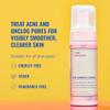 Good Molecules Acne Foaming Cleanser - 2% Salicylic Acid Foam Cleanser - Gentle Acne Face Wash With Alcohol Witch Hazel And Aloe - Skin Care For Face