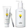 Highland Hair Care Bundle Glacial Cream (Light Hold Matte Finish Glacial Clay Shea Butter Curl-Enhancing) + The Wash Botanical Cleanser (Caffeine Protein-Rich Hydrating Sulfate- )