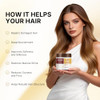 Karseell Collagen Hair Treatment Deep Repair Conditioning Argan Oil Collagen Hair Mask Essence For Dry Damaged Hair All Hair Types 16.90 Oz 500Ml