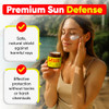 Lasso Tallow Sun Balm Natural Moisturizing Balm With Non-Nano Zinc Beeswax & Vitamin E 4Oz Glass Jar Grass-Fed - Finished Tallow Reef-Safe Sensitive Skin-Friendly