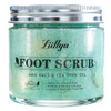 Liillya Exfoliating Foot & Body Scrub With Tea Tree Oil & Peppermint Oil Natural Foot Exfoliator For Smooth Heels & Callus Removal Exfoliating Scrub For Dry Skin Cleansing Moisturizing 300G