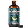 Live Fraiche Rosemary Castor Oil Glass Bottle 16Oz - Organic Cold Pressed Hexane Castor Oil For Hair Growth - Natural Rosemary Oil To Reduce Hair Loss Thicken & Strengthen For Healthy Scalp