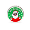 Mad Beauty Cool Yule Peppermint Lip Balm Tin Frosted Berries Scent Cruelty- Christmas Tree Ornament Secret Santa Fun Holiday Packaging