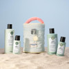 Maria Nila True Soft Beauty Bag For Dry Brittle Hair Argan Oil Remoisturises & Reduces Frizz (Shampoo & Conditioner 1 Full Size And 1 Travel Size)