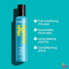 Matrix High Amplify Foam Volumizer Full Bodifying Mousse - Lightweight Lasting Volume Thickening & Conditioning Shine For Fine And Limp Hair Salon Hair Styling 11.3 Fl Oz