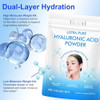 Mcukv 2 Pack 2-In-1 Hyaluronic Acid Powder High Molecular Weight For Moisture + Low Molecular Weight For Hydration Cosmetic-Grade Diy Skincare Ingredient For Serums Masks & Lotions 7.6Oz