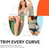 Meridian Slimmer Trimmer Electric Bikini Line & Pubic Hair Trimmer For Women Body Hair Groomer For Intimate Areas Legs & Underarms Waterproof & Rechargeable Sky