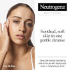 Neutrogena Hydro Boost Face Wash Soothing Milk Cleanser Fragrance Hydrating Facial Cleanser With Hyaluronic Acid Sensitive Skin Face Wash & Makeup Remover 7.8 Fl Oz