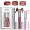 Noerrors 3Pcs Peel Off Lip Liner Stain And Lip Gloss Combo Set Moisturizing Long Lasting Waterproof Pink Transferproof Lip Gloss Shimmer Lip Oil Kit Matte Lip Tattoo Glossy Lip Stains For Women