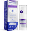 Optase Life Sensitive Eye Daily Renewal Cream - Hydrating Eye Cream For Skin Use Around Dry And Sensitive Eyes - Smooths Fine Lines Preservative- Eye Doctor And Dermatologist Approved 15 Ml