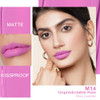 Oulac Pinky Purple Lipstick Set With Matte Metallic Shine Finish
